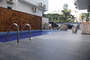 StratonGate Terraces II Ikoyi Exterior View - Pool Side